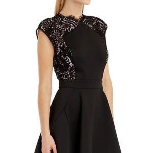 Perfect Ted Baker black dress EUC